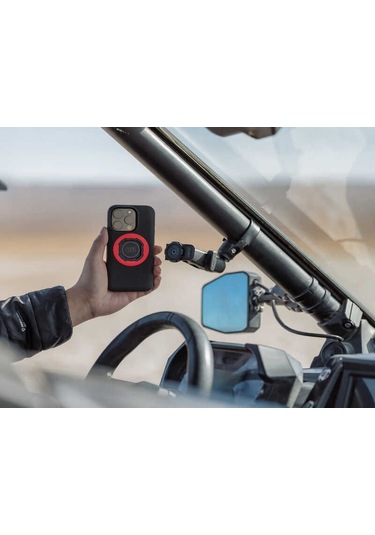 Quadlock 360 Tutucu Başlık Kısa Siyah