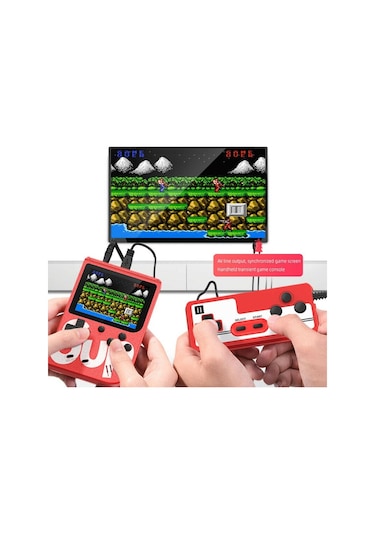 Sup Atari 2 Oyunculu Video Oyun Konsolu Game Boy Nostalji 400 Oyu (439531504)