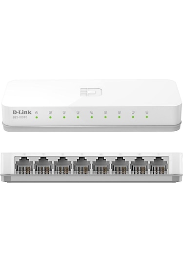 D-Link Des-1008C 8 Port 10/100 Mbps Switch