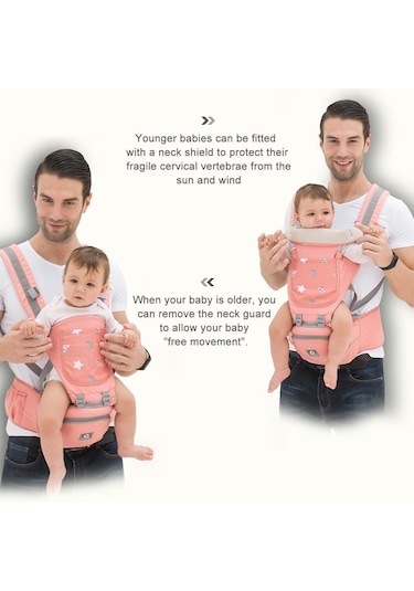 Ergonomik Çok Fonksiyonlu Bebek Kanguru