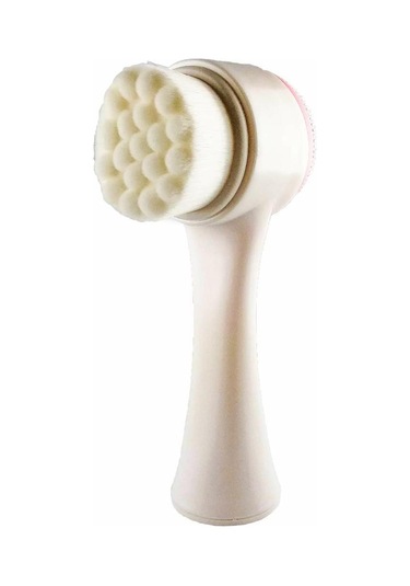 Çift Taraflı Yüz Cilt Bakım Temizleme Fırçası