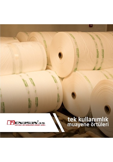 Muayene Masa Örtüsü 60 CM Laminasyonlu 100 Metre 6 rulo