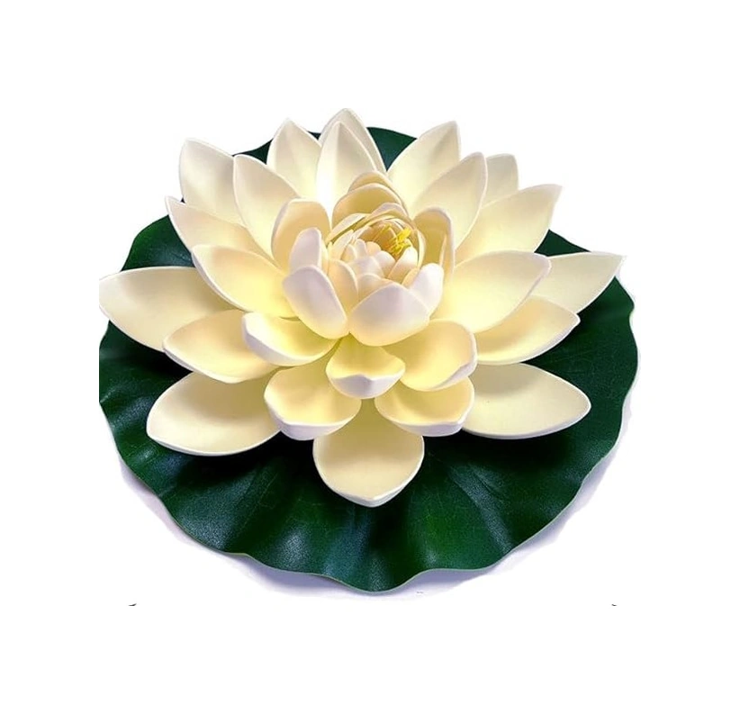 River World Yapay Dekoratif Lotus Bitkisi Renkli