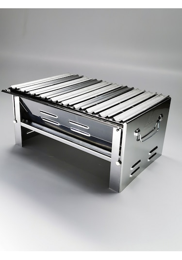 Mizan Krom Katlanabilir Kömürlü Mangal