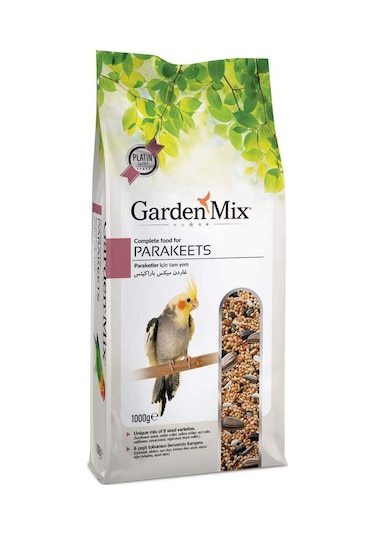 Garden Mix Platin Cennet Sultan Papağanı Paraket Yemi 1 KG