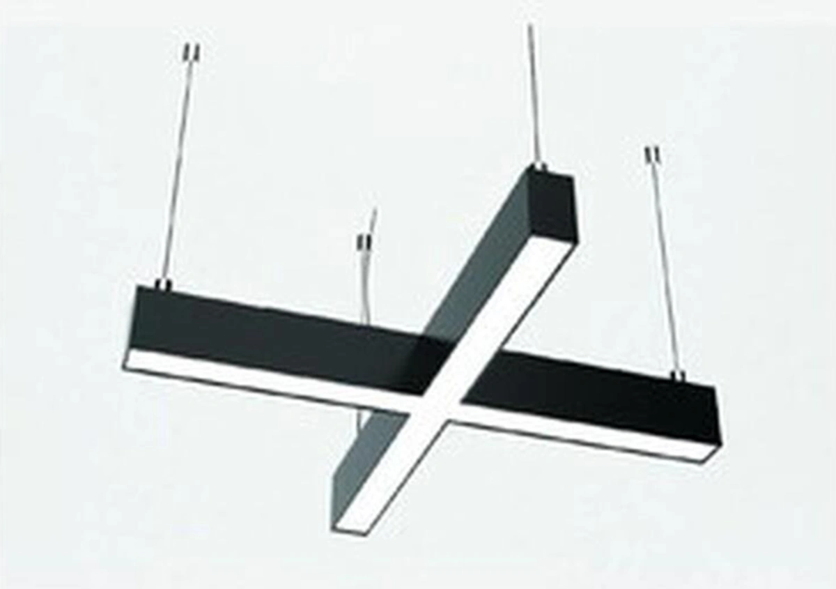 Forlife 60 Cm X Veya + Şeklinde Linear Armatür Mavi