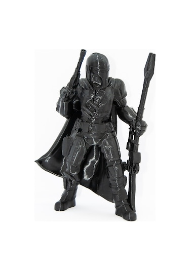 Mandalorıan Star Wars Figür 10 Cm Siyah