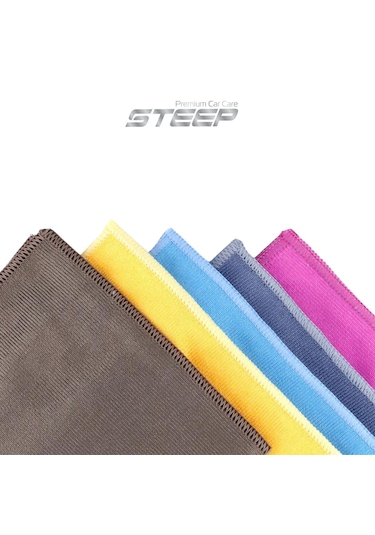 Steep Ultimate Mikrofiber Temizlik Bezi Renkli Soft Touch Bez 40x40 Cm