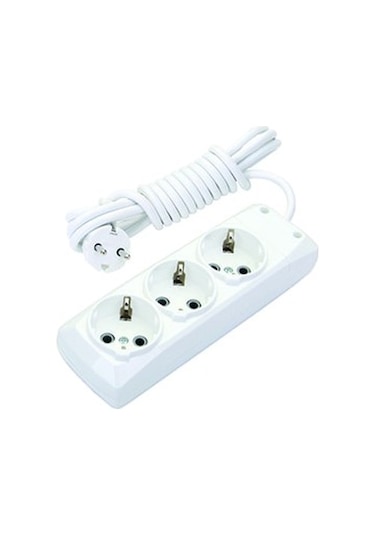 As Grup - 3 Lü 3 Metre Uzatma Grup Priz