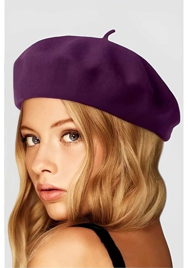 Uniquetrenders Kadın Fransız Ressam Bere Mor