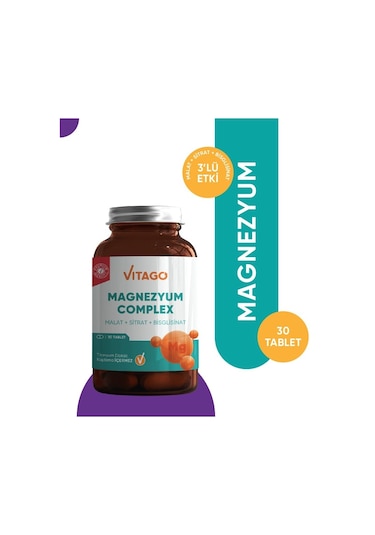 Vitago Magnezyum Complex 30 Tablet
