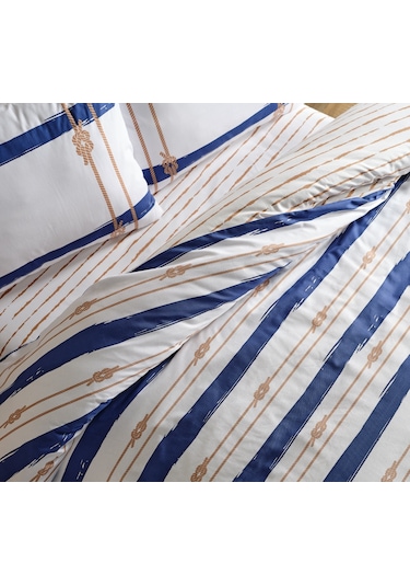 Marine Nevresim Takımı Serene Tek King Size - Beyaz
