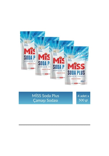 Miss Soda Plus 500 Gr X 4 Adet 12'li Set