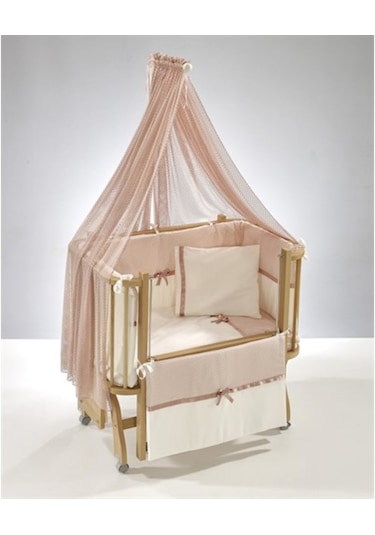 Meltem Kids Mood Pembe Pamuklu Bebek Uyku Seti 50 x 90 CM Pembe