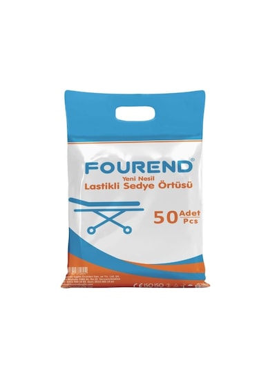 Fourend Yeni Nesil Lastikli Sedye Örtüsü 80x220 50 Adet