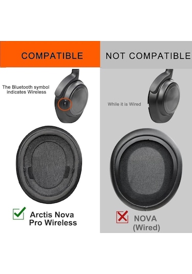 Steelseries Arctis Nova Pro Wireless Uyumlu Kulaklık Pedi