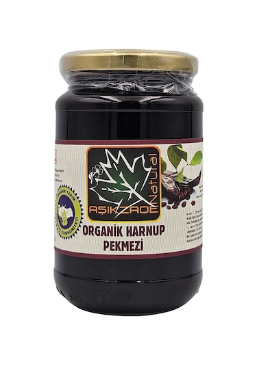 Aşıkzade Natural Organik Harnup (Keçiboynuzu) Pekmezi 480 G