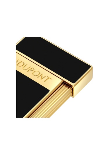 S.t. Dupont Lacquered Slimmy Siyah Puro Çakmağı 28222