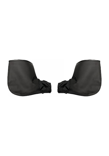 Vitesli Motosiklet Fosforlu Kışlık El Kılıfı (Su Geçirmez Karbon