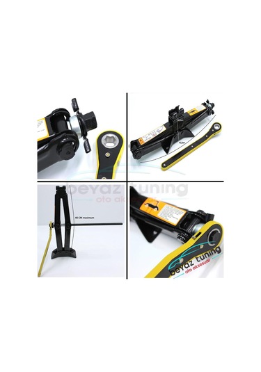 Kriko Cırcırlı Renault Tip Kurba Akordion 1.5 Ton Kapasiteli