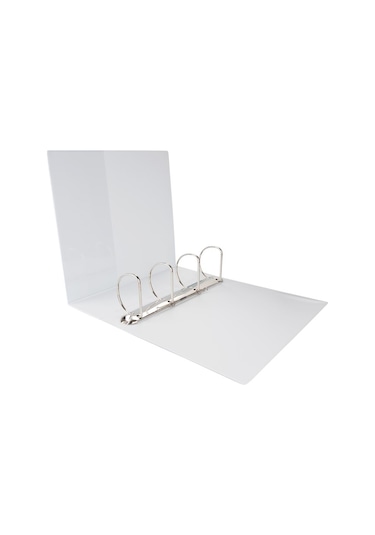 Firma Evrak Sunum Klasörü A4 Pvc 9 Cm 4 Halkalı 650 Yaprak 28x3 Beyaz