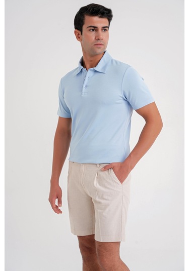 Ts 886 T-shırt Comfort Mavi Casual Mavi