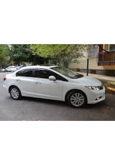 Honda civic fb7 uyumlu cam rüzgarlığı mugen 4.lü 2012+ fb7