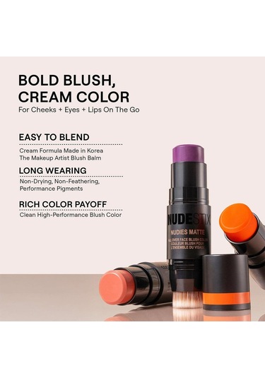 Nudestix Nudies Blush Mat Allık Stick Bubba 7gr Bubba