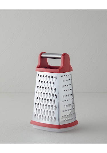 English Home Hecha Paslanmaz Çelik Rende 24.5 Cm Kırmızı Kırmızı