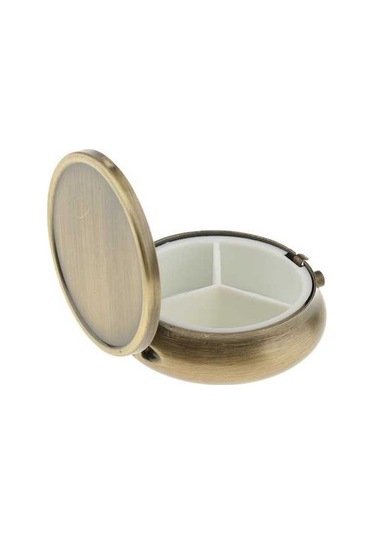 Pazly Yuva Vitamin Tıp Taşınabilir Suntek Seyahat Organizatör Magideal 3 Lw Altın