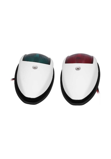 Tekne Seyir Feneri. 12v. Beyaz. Led. İskele Sancak Lambası