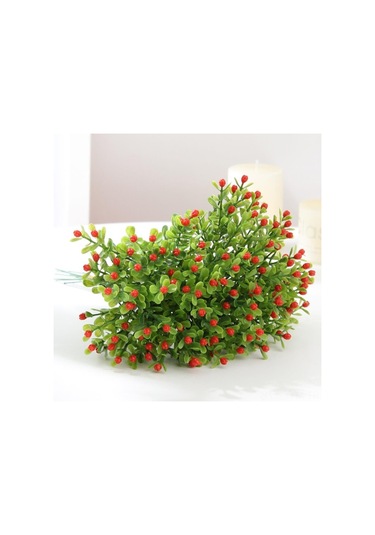 Geeksen Plastik Yapay Bitki - Turuncu Renk, 10 Adet, 24cm, Gerçekçi Görünüm, Renk Tutucu, Ev Ofis Dekorasyonu