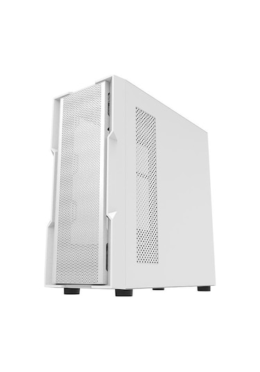 Zoko Amiral White DK431 4x12 Cm ARGB Fanlı Mesh Panel Temperli Cam E-ATX Bilgisayar Kasası