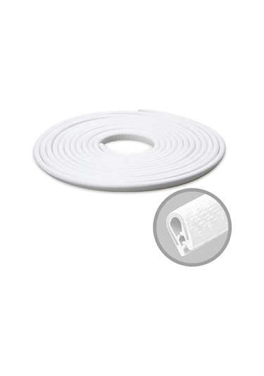 Araç Kapı Koruma Fitili Çarpma Çizilme Önleyici Fitil Beyaz 5 Mt