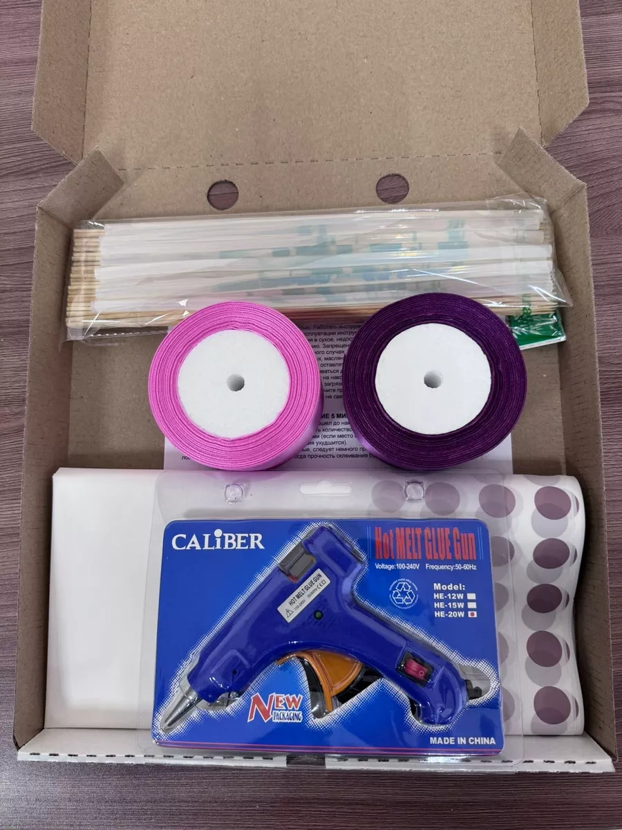 Magazin Dla Rukodel'nic Ip Gavrilov R N Saten Buket İçin Set 27 Lale El Yapımı Tabanca İle 5 220864114 Pembe