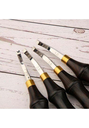 Trendooze 1.5mm Siyah Cilt Kenar Kesici Çalışma Alet Siyah