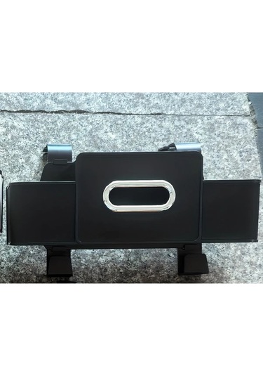 Chuangyinshop Siyah Araç Koltuğu Arkası Sünet Deri Çok Amaçlı Saklama Kutusu