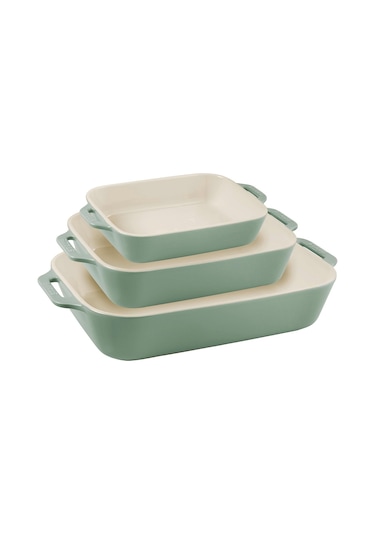 Staub Ceramique Fırın Seti 3 Parça Yeşil