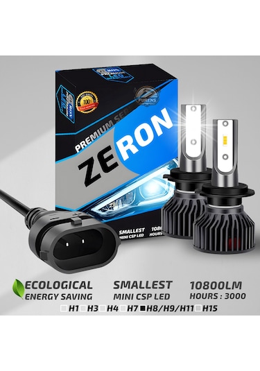 Peugeot 207 1996-2011 Sis Farı Uyumlu Şimşek Etkilii Led Xenon Premium Series H11