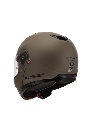 Ls2 Strobe 2 Çene Açılır Motosiklet Kaskı Mat Kum