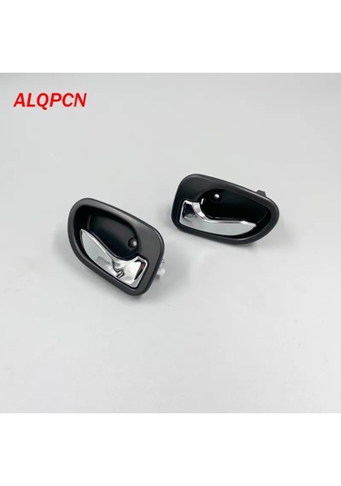 Sol Kapı İç Kolu, Hyundai Atos 1997-2002 Aksanı İçin Siyah Kaplamalı Krom