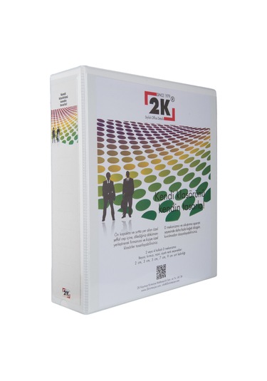 Evrak Sunum Tanıtım Firma Klasörü A4 Pvc 7 Cm 4 Halkalı 520 Yaprak Kapasiteli Ring Binder File 27,5x32 Cm