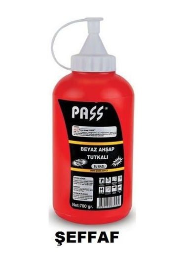 Pass Su Bazlı Tutkal Şeffaf 700gr