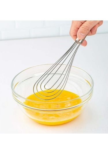 Ximistore9 Stainless Steel Çift Fonksiyonlu 10 İnç Mutfak Araçları: Düz Ve Top Şekilli Yumurta Çırpıcı, Hamur Ve Malzeme Karıştırıcı Diğer