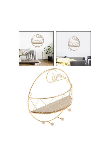 Suntek Demir Yüzer Raflar Mutfak Banyo Duvara Monte 28x28x9.5cm