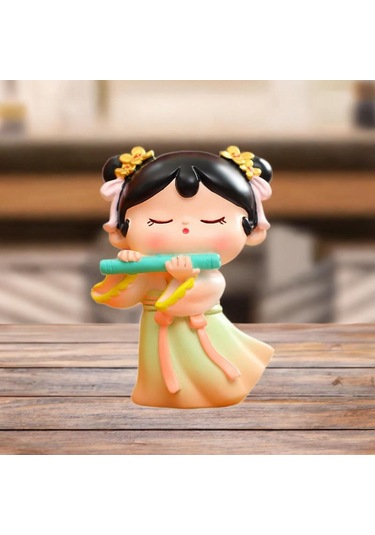 Suntek Çin Tang Kız Heykelcik Koleksiyonu 4,6cmx3,8cmx6,9cm