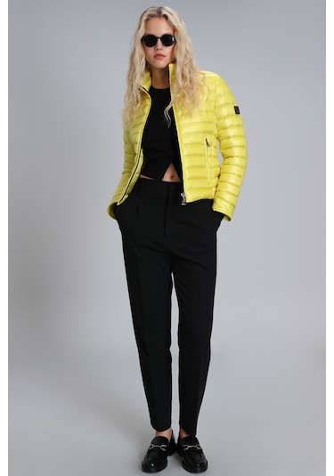 Lufian Mary Kaztüyü Kadin Mont Sari Sarı 122120022100900 Sarı