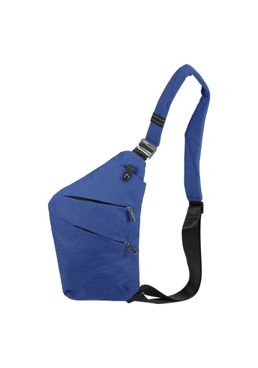 Geeksen Küçük Ultra Hafif Anti Hırsızlık Çoklu Cüzdanlı Lacivert Sırt Çantası - İş, Okul, Spor İçin Koyu Mavi