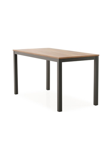 Yemek Masası 140x70x75 Cm Antrasit Gri