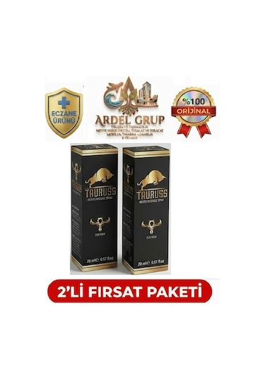 Tauruss Bitkisel Bakım Spreyi 2 x 20 ML